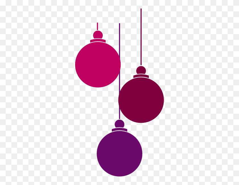 312x591 Christmas Lights Clipart Purple - Christmas House Clipart