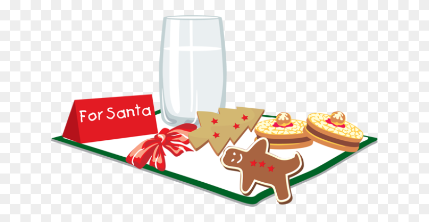 639x375 Christmas Milk And Cookies Clipart Collection - Milk Clipart
