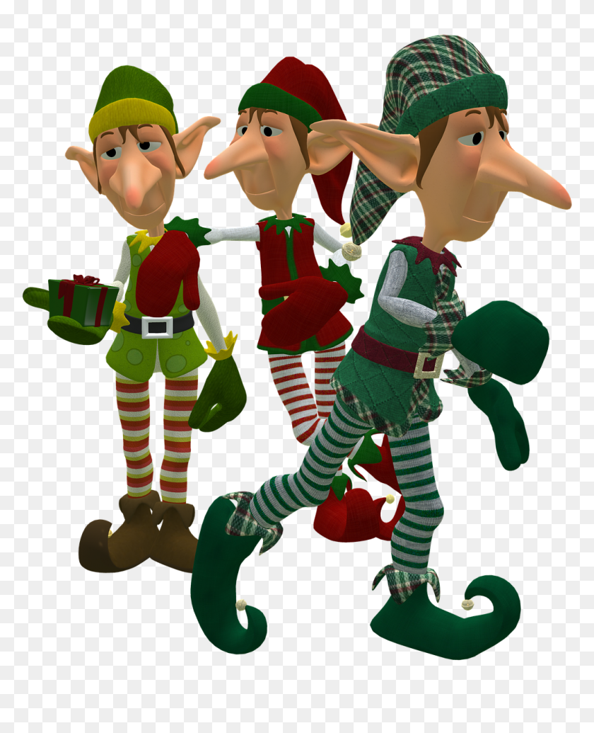 1024x1280 Navidad Ya No Se Cancela Debido A Que Los Elfos Terminan La Huelga - Christmas Elves Clipart