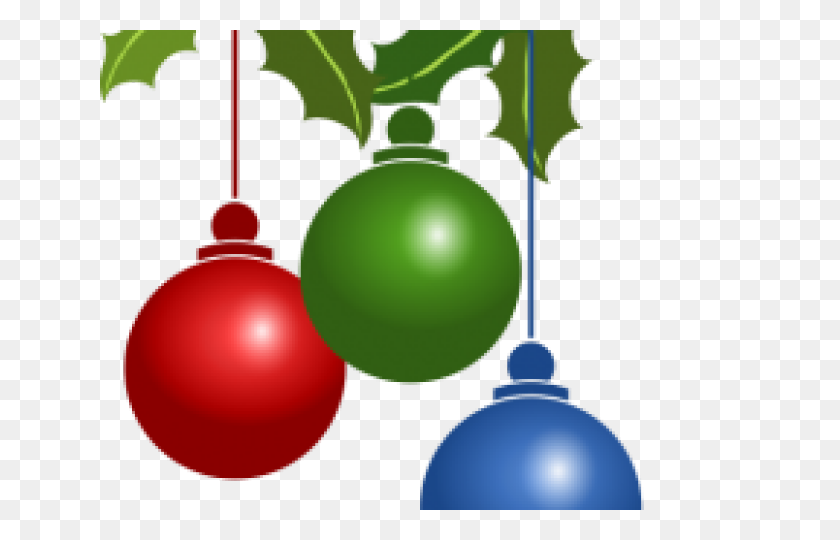 640x480 Christmas Ornament Clipart Banner - Holiday Banner Clip Art