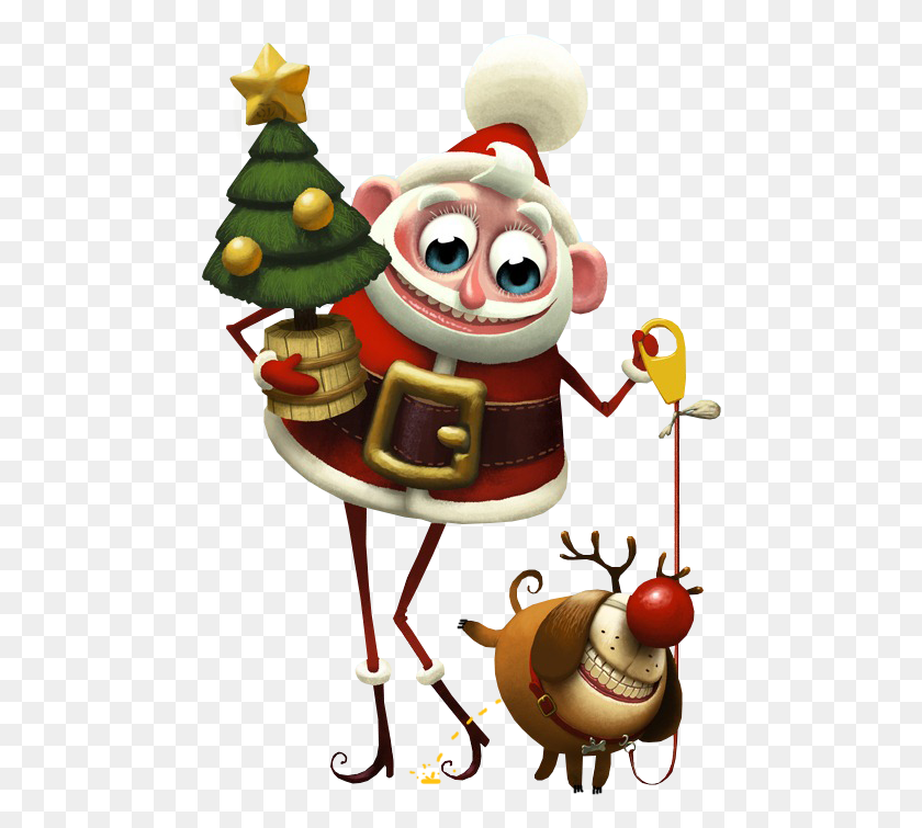 474x695 Christmas Ornament Clipart Santa Claus Art Christmas Day Denis - Christmas Ornament Clipart
