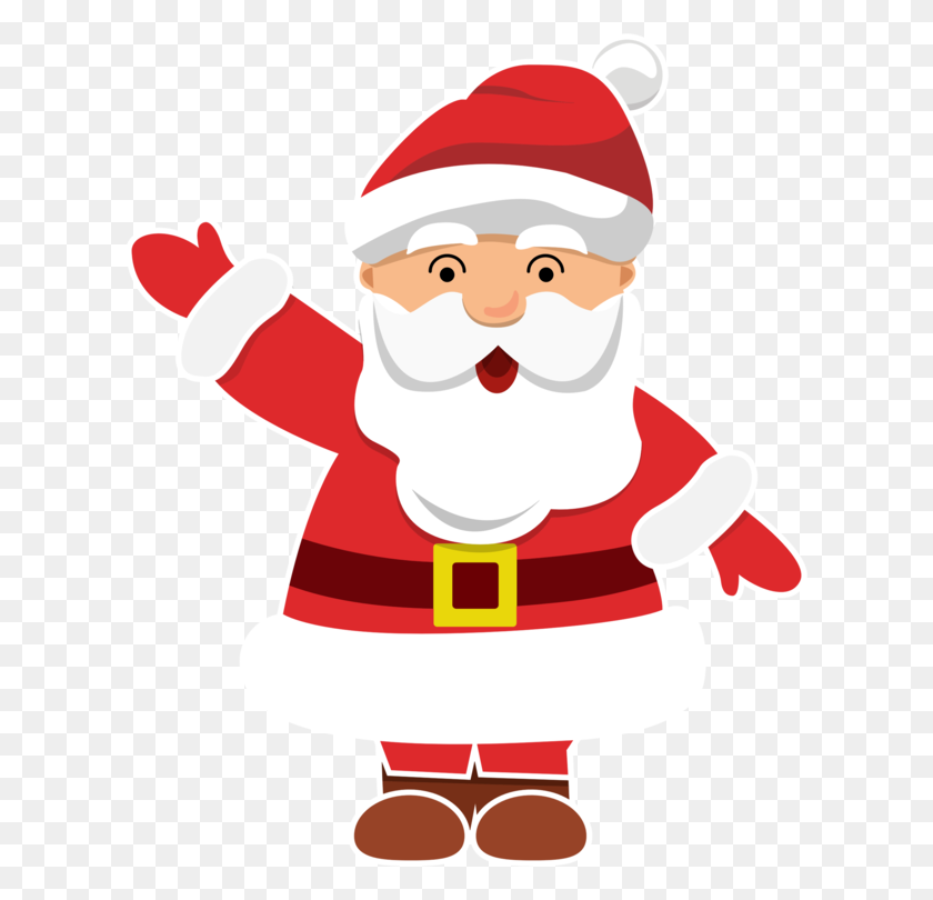 614x750 Christmas Ornament Santa Claus - Santa And Mrs Claus Clipart