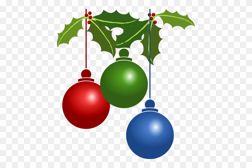 460x500 Christmas Ornaments Clipart - Free Religious Christmas Clipart