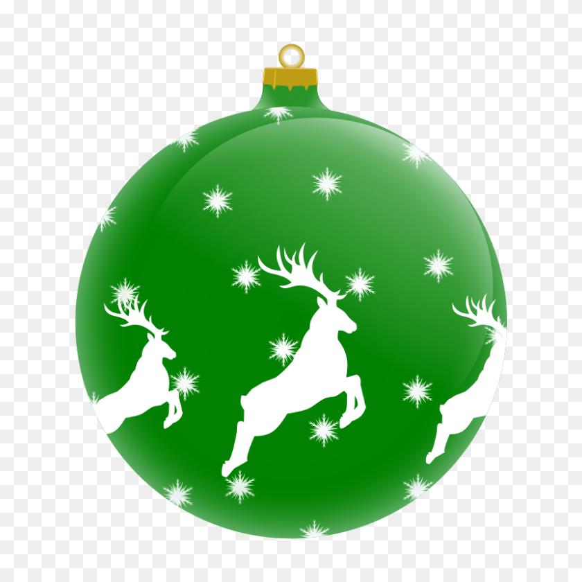 800x800 Christmas Ornaments Clipart Png - Tree Clipart PNG