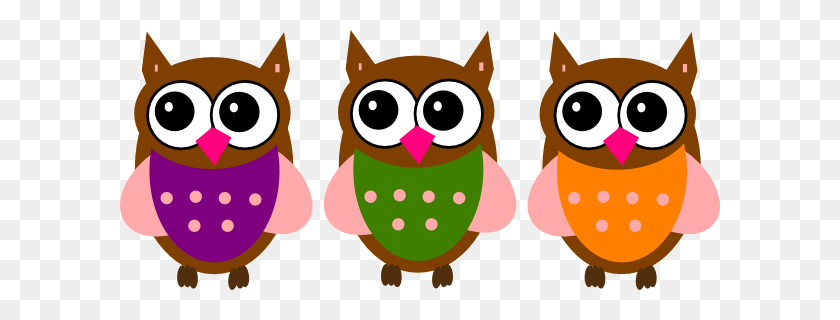 600x260 Christmas Owl Clip Art - Free Owl Clipart