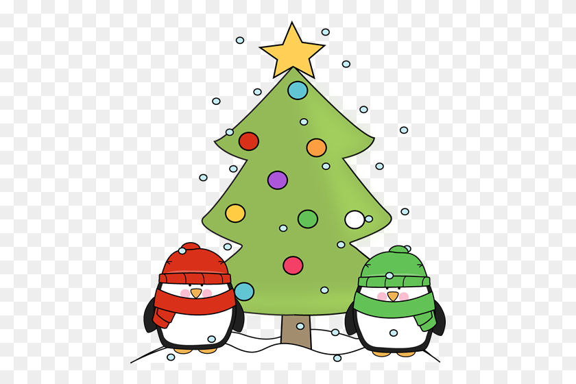 460x500 Christmas Penguin Clip Art - Christmas In July Clipart