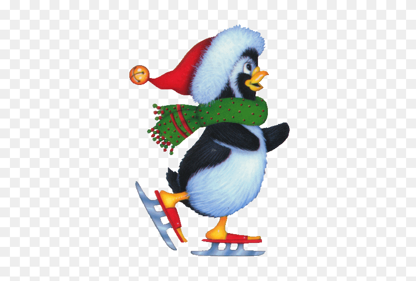 353x509 Imágenes Prediseñadas De Pingüino De Navidad - Clipart De Muñeco De Nieve Lindo