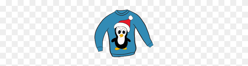 200x165 Christmas Penguin Clipart Christmas Clip Art - Ugly Christmas Sweater Clipart Free