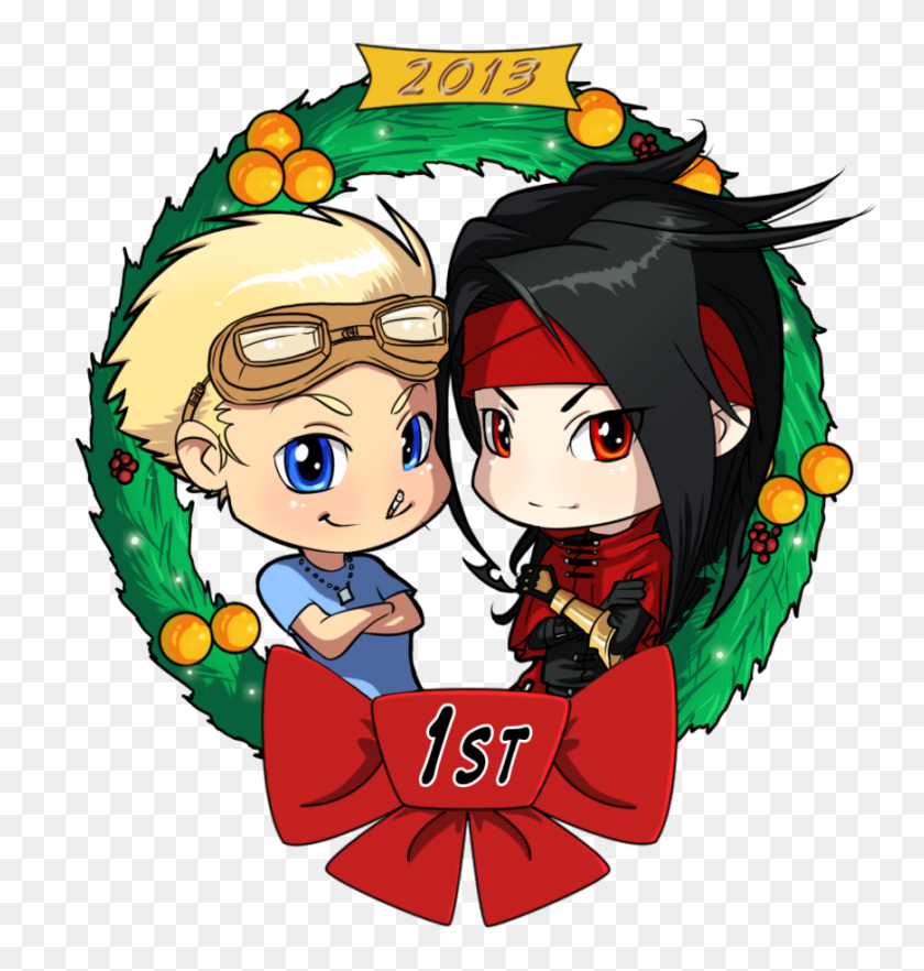 871x918 Christmas Place Badge - 1st Place PNG