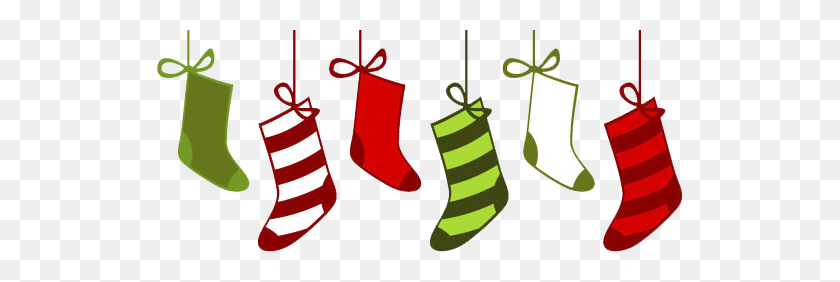 526x222 Christmas Png Pictures - Christmas Stocking PNG