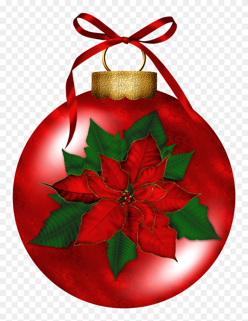 1483x1949 Christmas Poinsettia Clipart - Christmas Garland Clipart