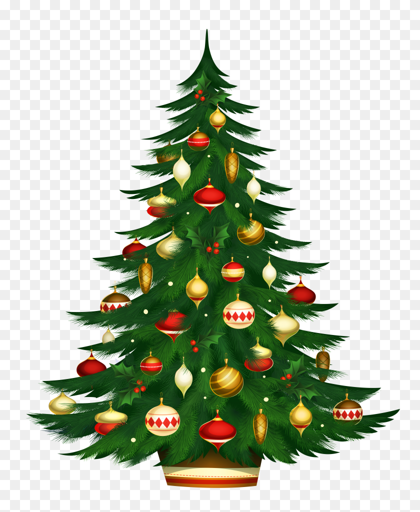 4219x5216 Christmas Poted Tree Png - Xmas Tree PNG