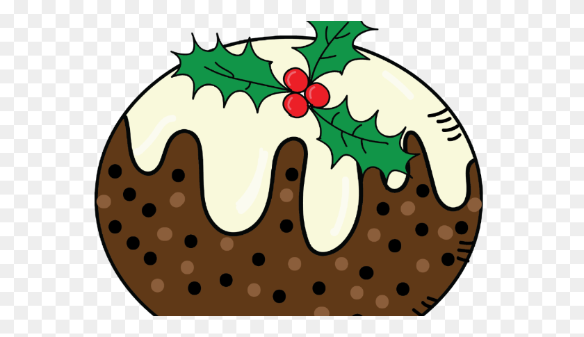 567x425 Christmas Pudding - Pudding Clipart