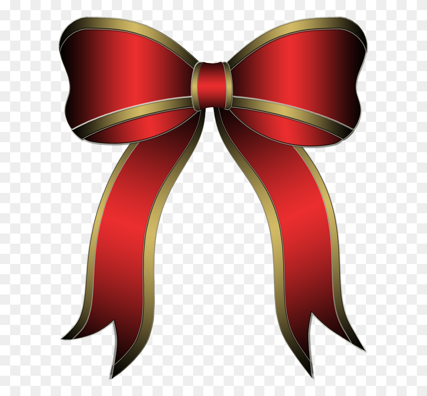 685x720 Christmas Red Ribbon Png - Pixabay Clipart