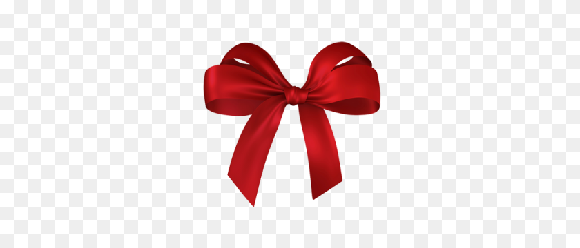 300x300 Christmas Ribbon Bows Happy Holidays! - Christmas Ribbon PNG