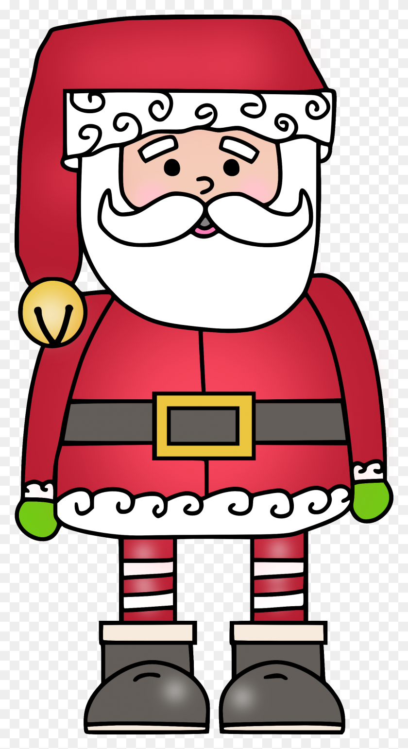 1636x3110 Navidad Santa Clipart Clipart - Santa Claus Clipart