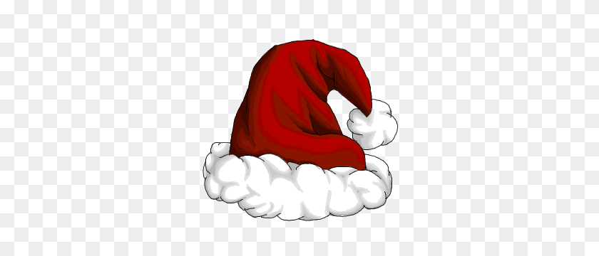 300x300 Christmas, Santa Hat Clip Art Clip Art - Santa Black And White Clipart