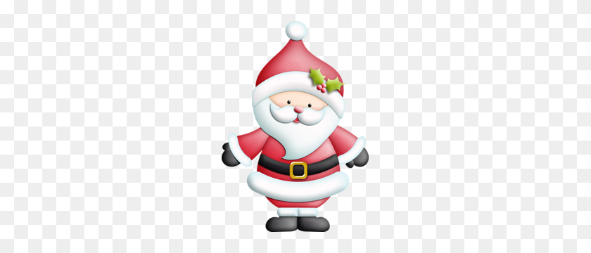 209x300 Christmas Santa Navidad Santa, Clipart And Xmas - Santa And Sleigh Clipart