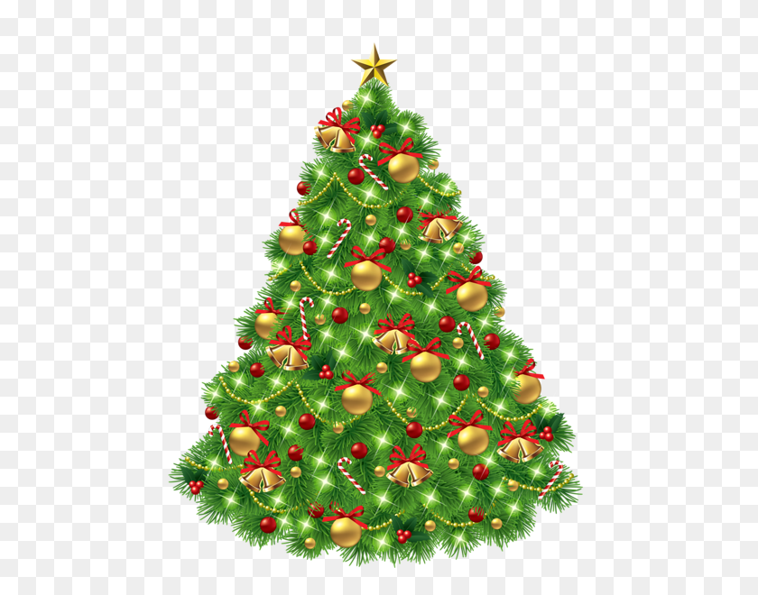 482x600 Christmas Scrapbooking - Xmas Tree PNG