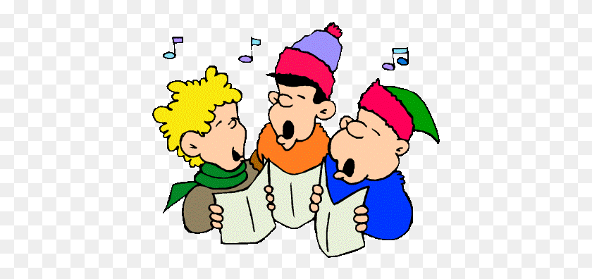 410x336 Christmas Sing Along - Clipart Concierto De Navidad