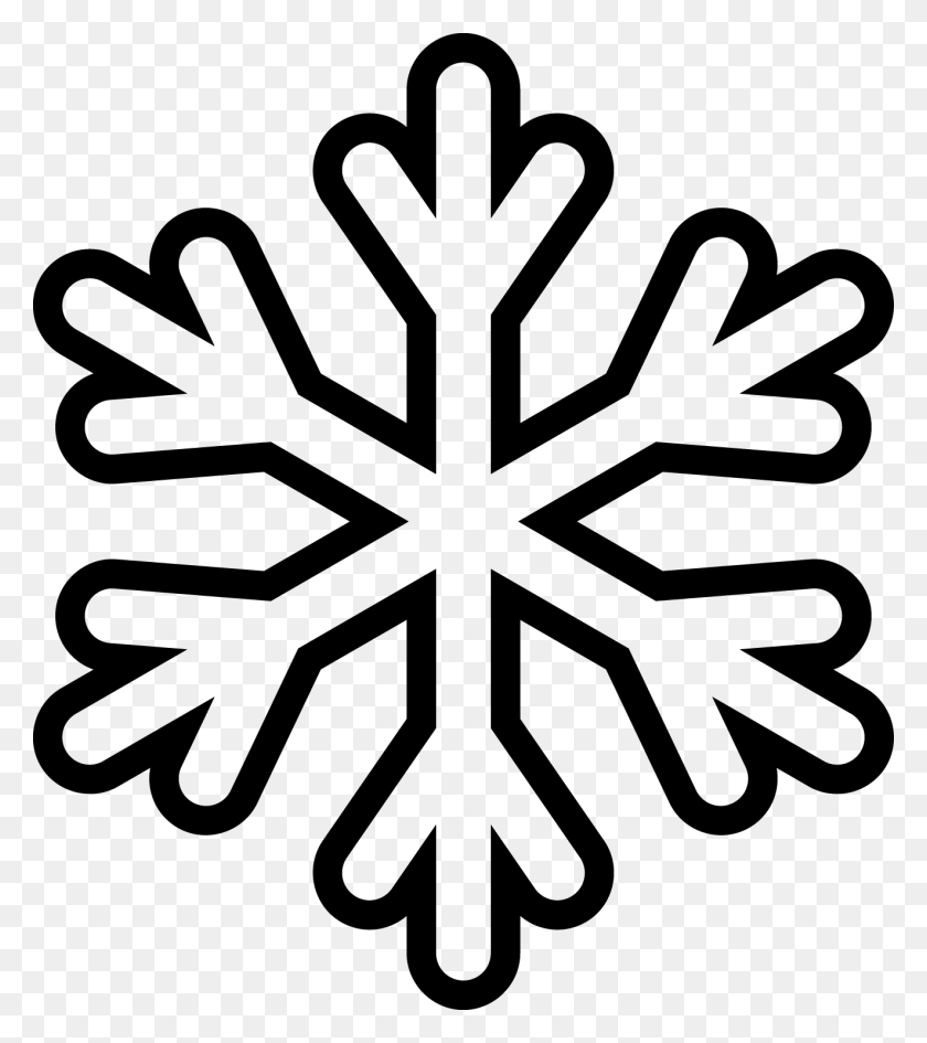 1322x1500 Christmas Snowflakes Png - Transparent Snowflake Clipart