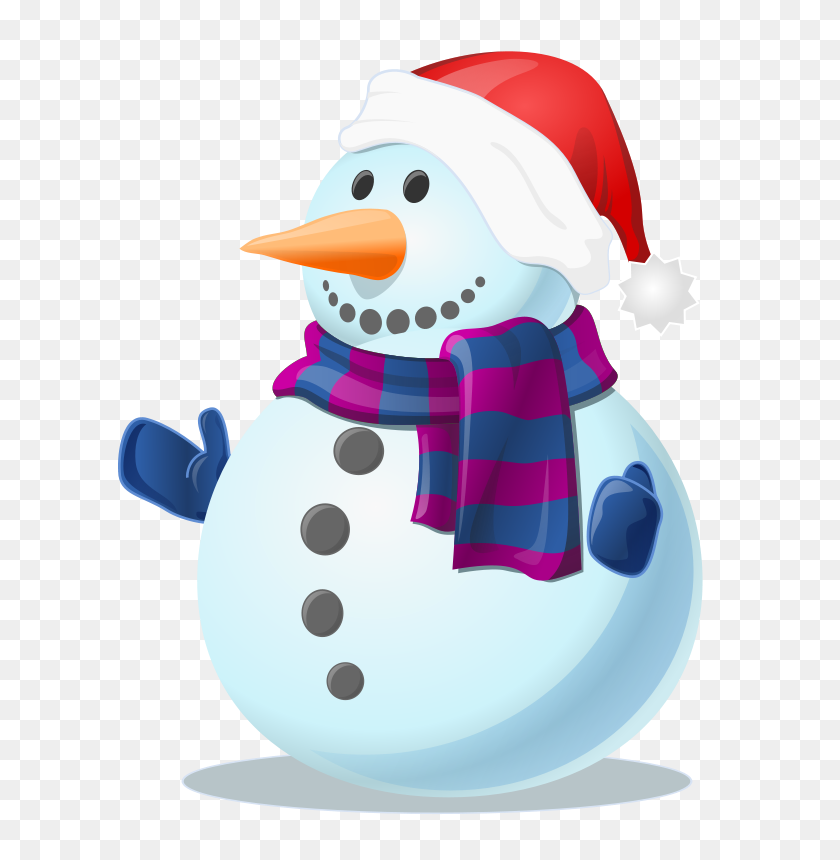 Cute Snowman Clipart Png - Penguin Clipart PNG - FlyClipart