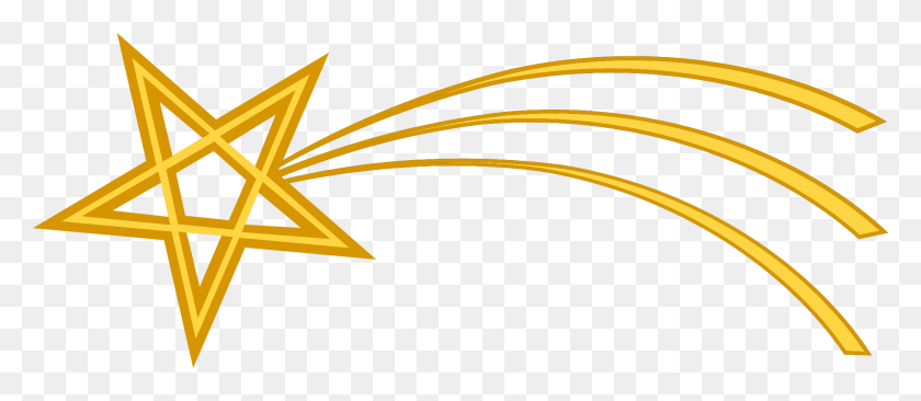 1979x778 Christmas Star Transparent Png Pictures - Yellow Line PNG