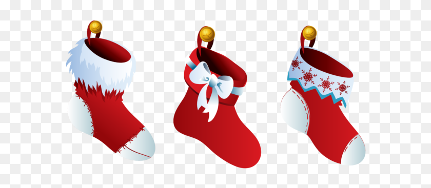 593x307 Christmas Stocking Picture Black And White Stock Printables - Christmas Socks Clipart