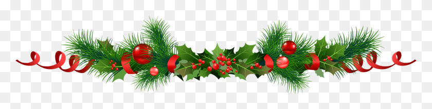 1280x251 Christmas Swag Cliparts - Floral Swag Clipart