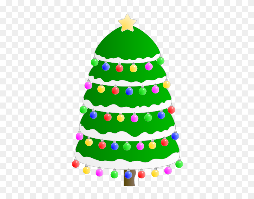 424x600 Christmas Tree Arbol De Navidad Clipart Png For Web - Arbol De Navidad Png