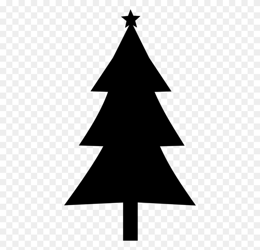 426x750 Christmas Tree Christmas Day Clip Art Christmas Santa Claus Free - Santa Clipart Black And White