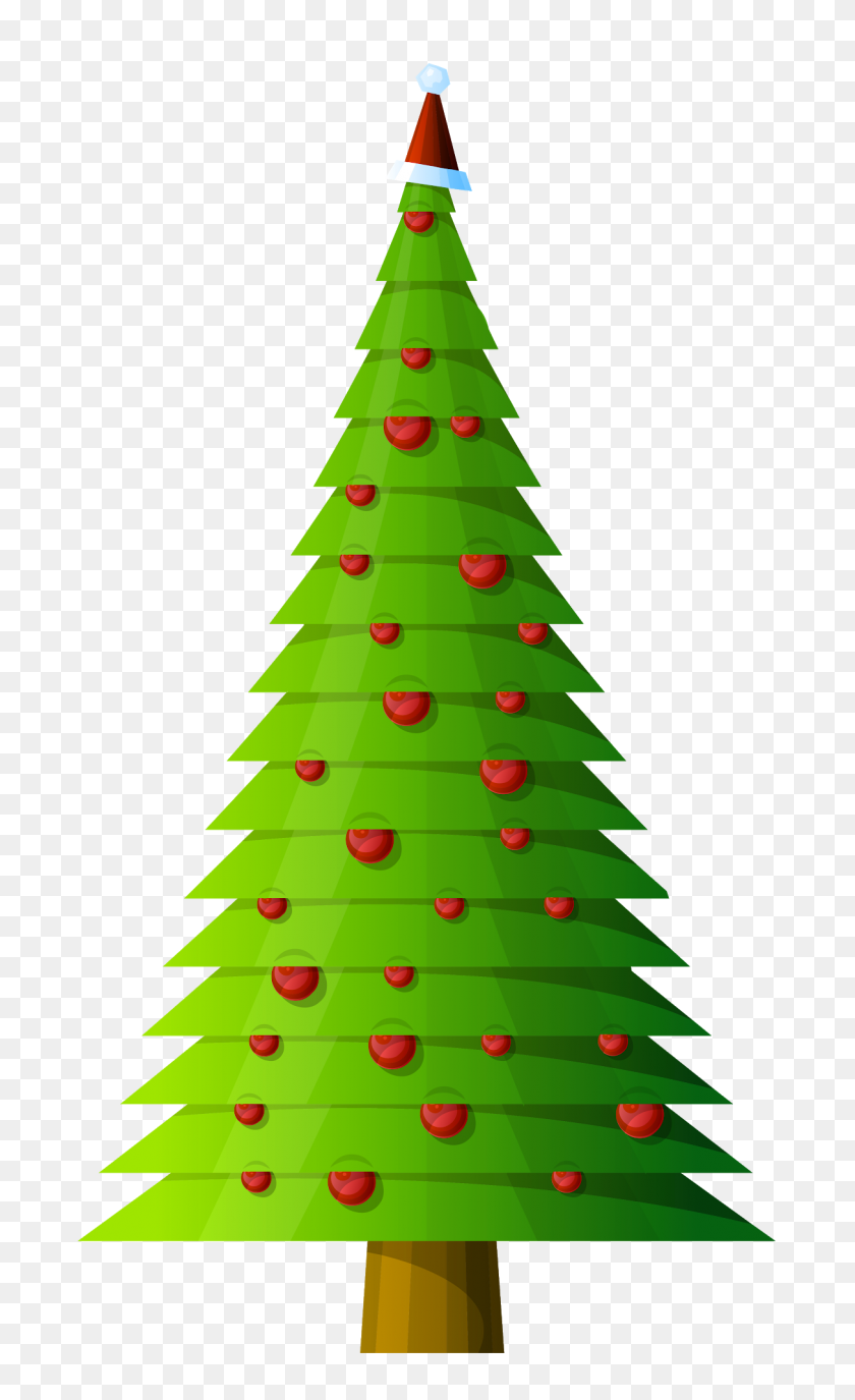 1214x2048 Christmas Tree Clip Art - Fir Tree Clipart