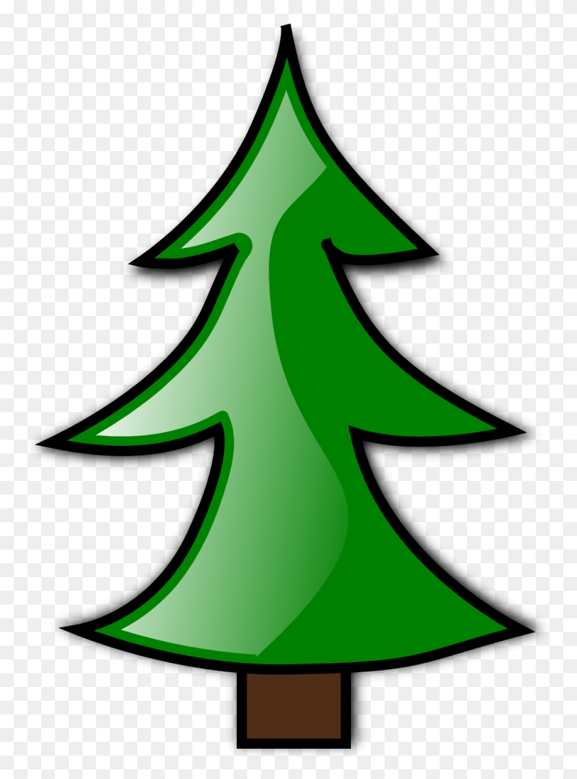 999x1376 Christmas Tree Clip Art Free - Funny Santa Clipart