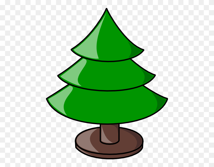 480x596 Christmas Tree Clip Art Free Vector - Lighter Clipart