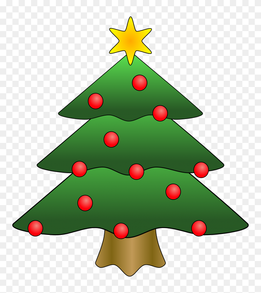 3333x3777 Clipart De Árbol De Navidad ¡Felices Vacaciones! - Imágenes Prediseñadas De Guirnalda De Vacaciones