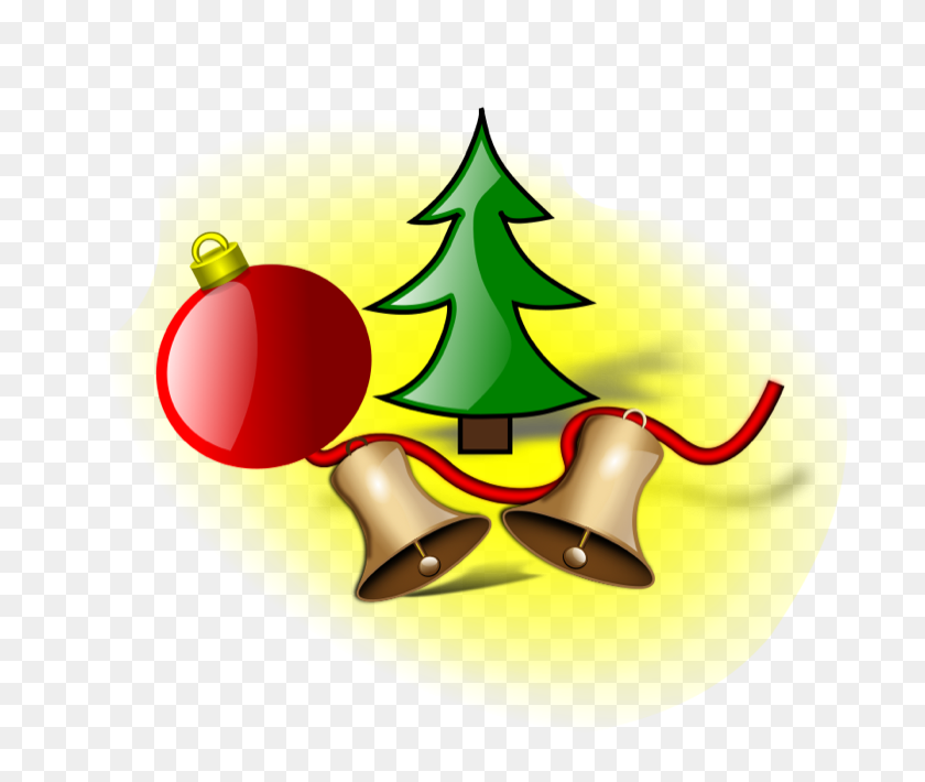 700x650 Christmas Tree Clipart Yellow - Tall Tree Clipart