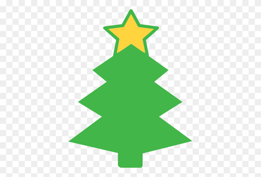 512x512 Christmas Tree Emoji For Facebook, Email Sms Id - Christmas Tree Emoji PNG