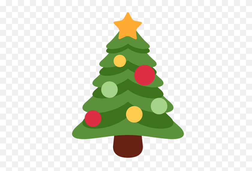 512x512 Рождественская Елка Эмодзи, Означающая С Картинками От А До Я - Лист Emoji Png
