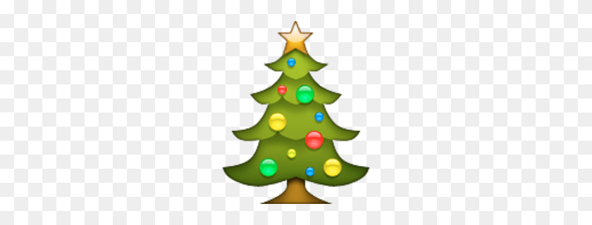 260x260 Christmas Tree Emoji Transparent Png - Christmas Tree Emoji PNG