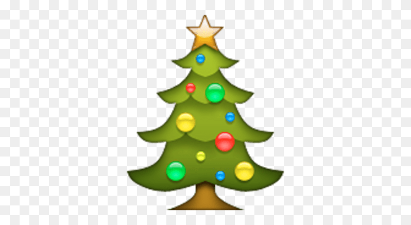 400x400 Christmas Tree Emoji Transparent Png - Christmas Tree PNG Transparent