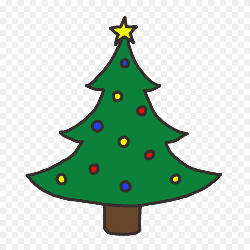 1200x1200 Christmas Tree Images Clip Art Look At Christmas Tree Images - Ornament Clipart Free