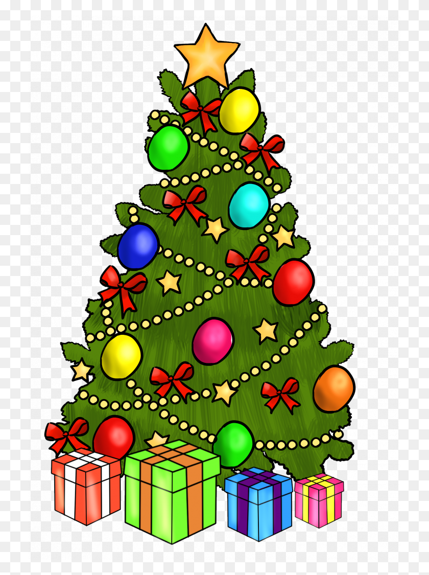 728x1065 Christmas Tree Marvelous Picture Of Christmas Tree Clip Art - Christmas Corner Clipart