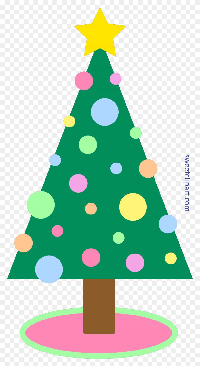 4150x7856 Christmas Tree Pastel Clip Art - Christmas Scenes Clipart