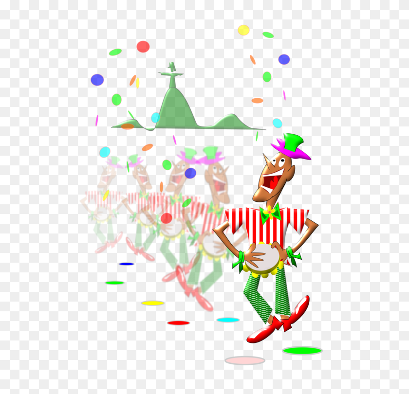 530x750 Christmas Tree Samba Carnival Christmas Ornament - Carnival Clip Art Free