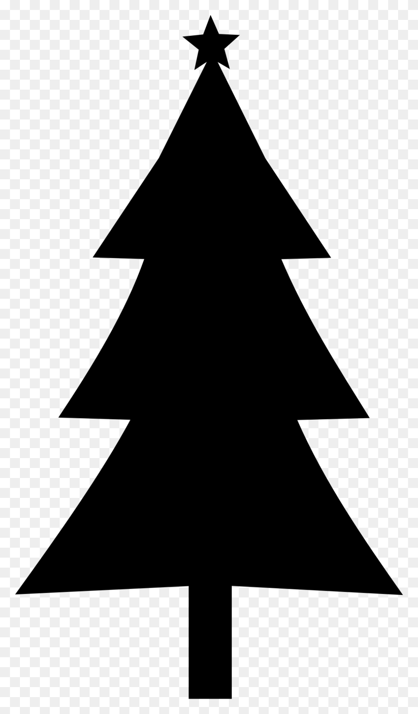 1156x2037 Christmas Tree Silhouette Png - Pine Tree PNG
