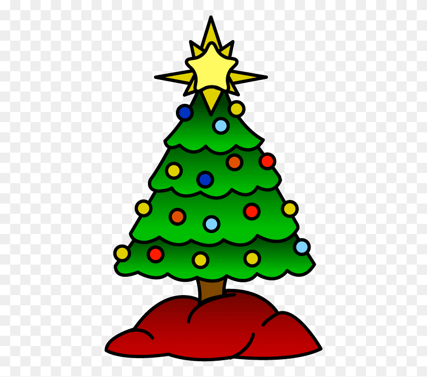 430x681 Christmas Tree St Mary's Church - Angel Tree Clipart