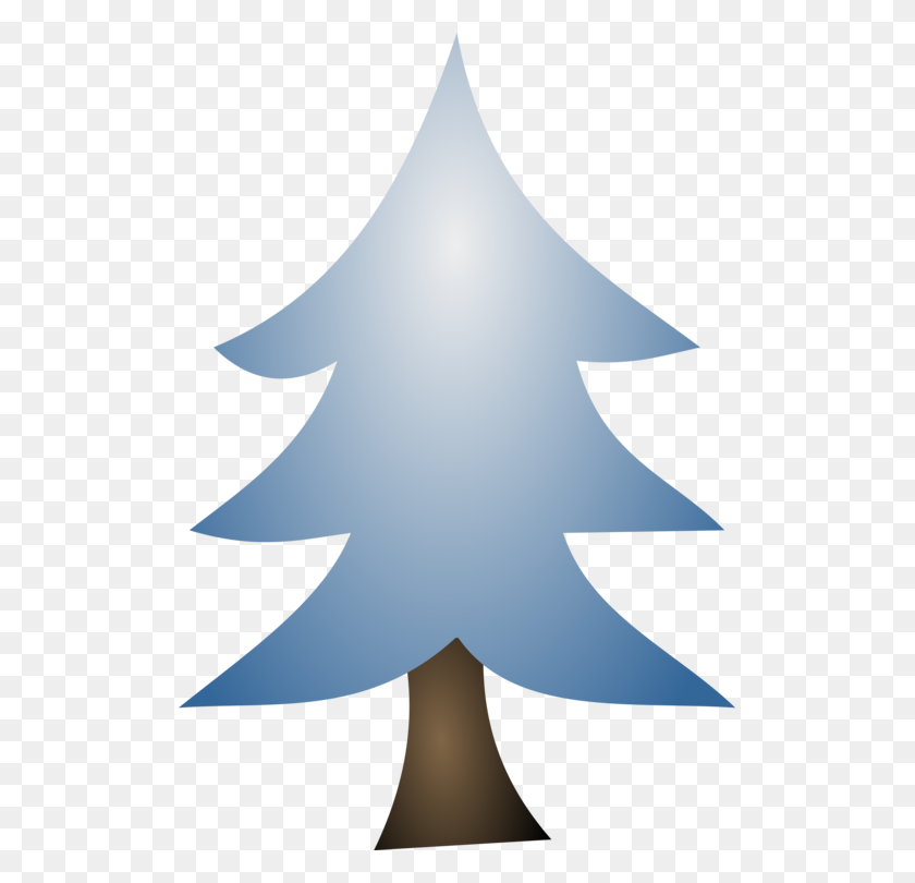 511x750 Christmas Tree Winter Branch Computer Icons - Tree With Snow Clipart