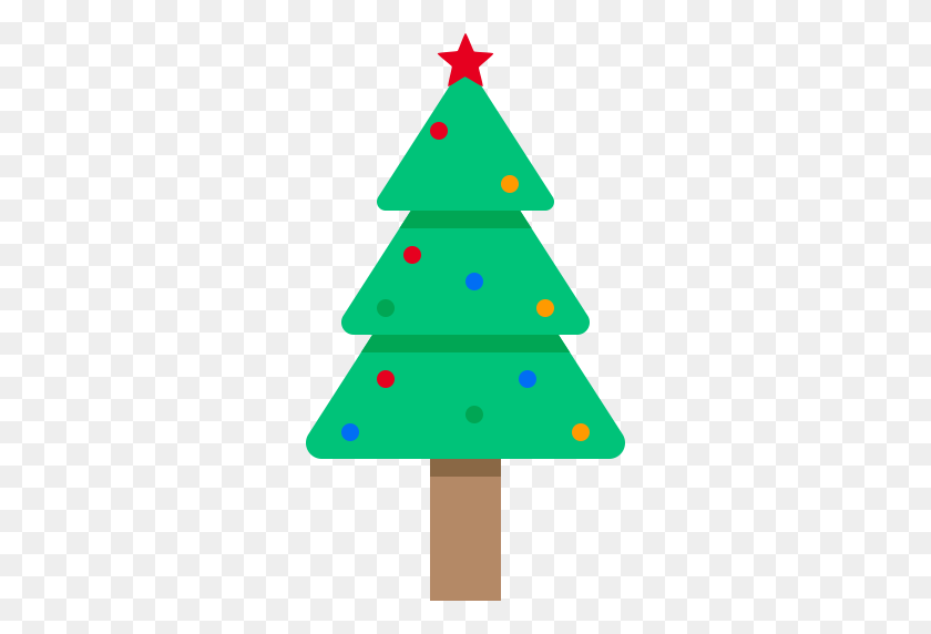 512x512 Christmas Tree Xm, Christmas Tree, Fir Tree Icon With Png - Pine Tree Branch PNG