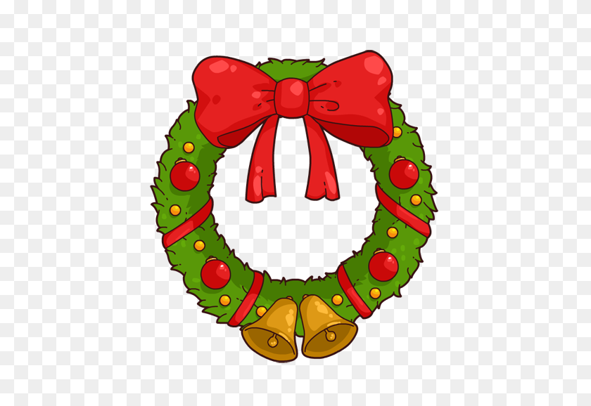 479x518 Christmas Wreath Clip Art - Christmas Joy Clipart