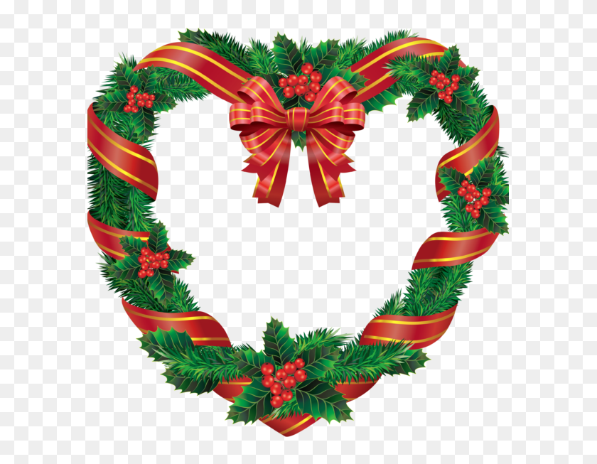 593x593 Christmas Wreath Clip Art Free Fantastic Christmas Wreath - Red Cardinal Clipart